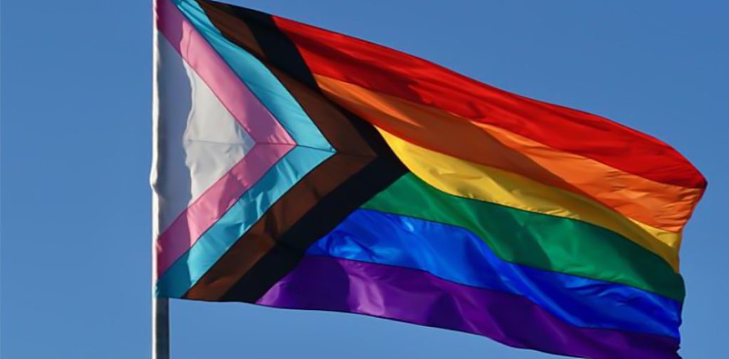 Regenbogen: Progress Pride Flag